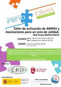 Taller de activación de AMPAS y asociaciones